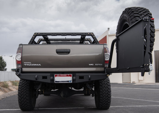 Toyota Rear Bumper Swingout Tire Carrier Add-On – Relentless Off-Road ...