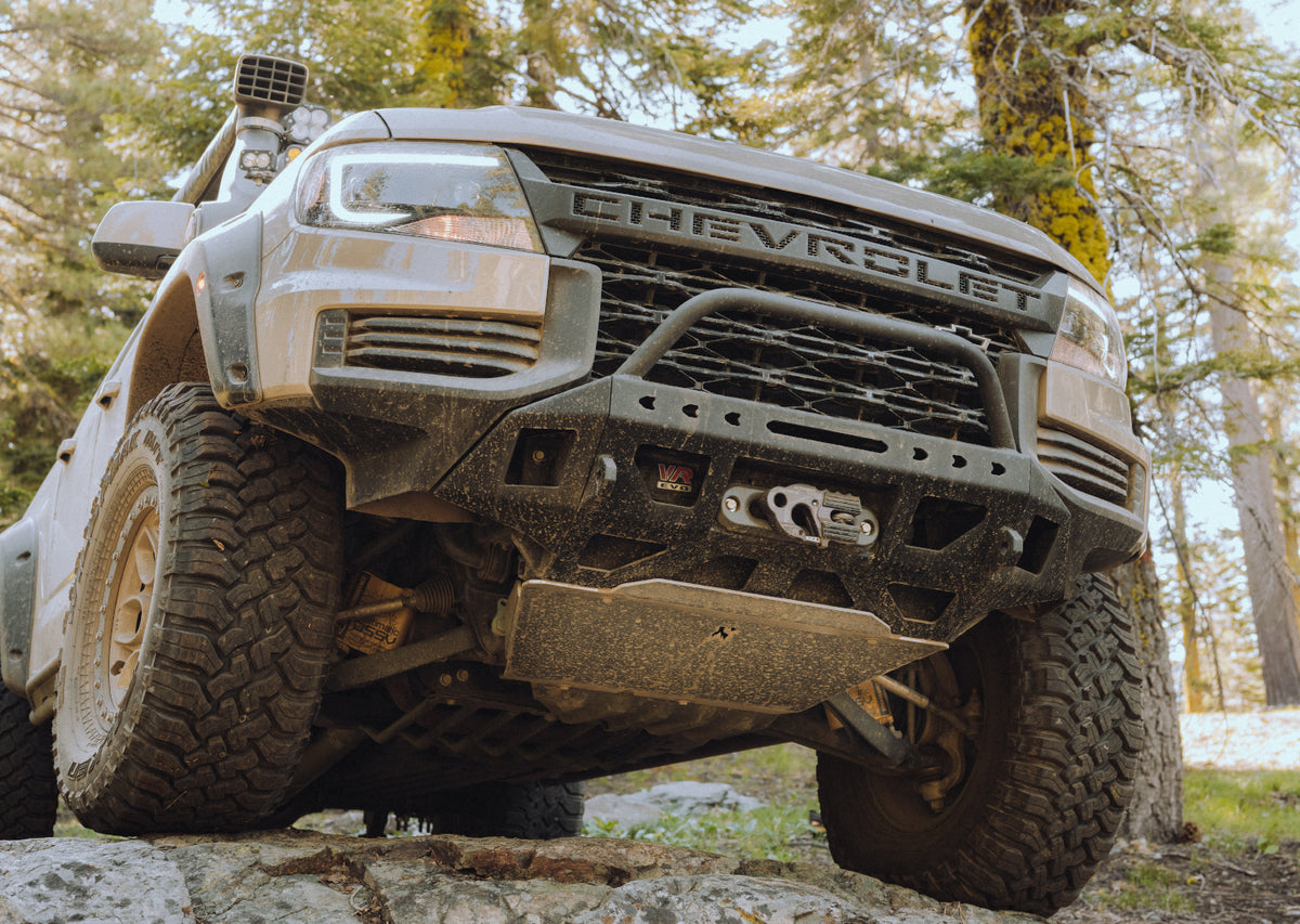 2015+ Chevy Colorado Aluminum Skid Plate Relentless OffRoad Fabrication