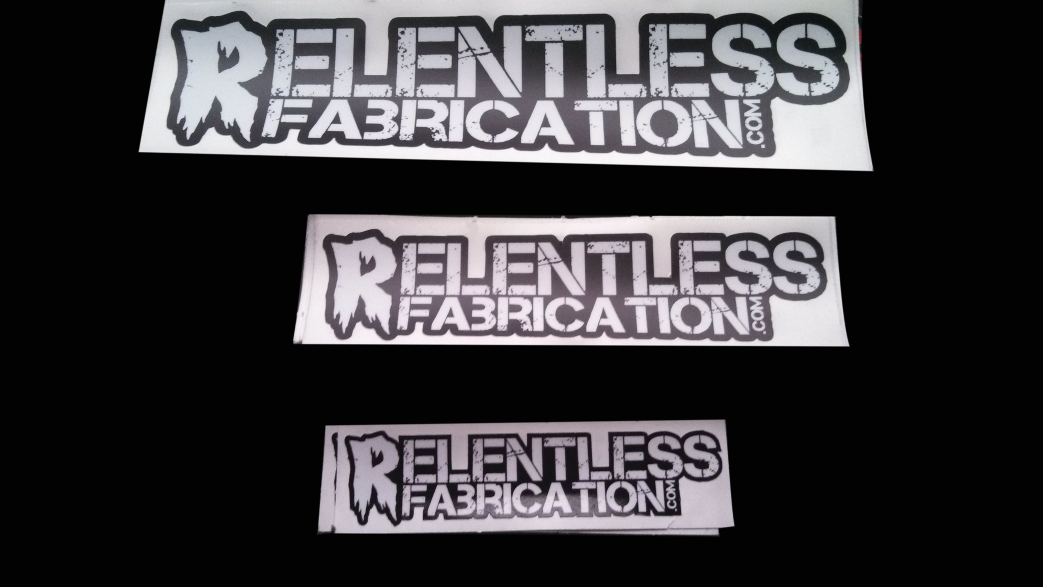Relentless Fabrication Decals – Relentless Off-Road Fabrication